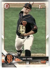 Jake Wong 2018 Bowman Draft BD-55 NM