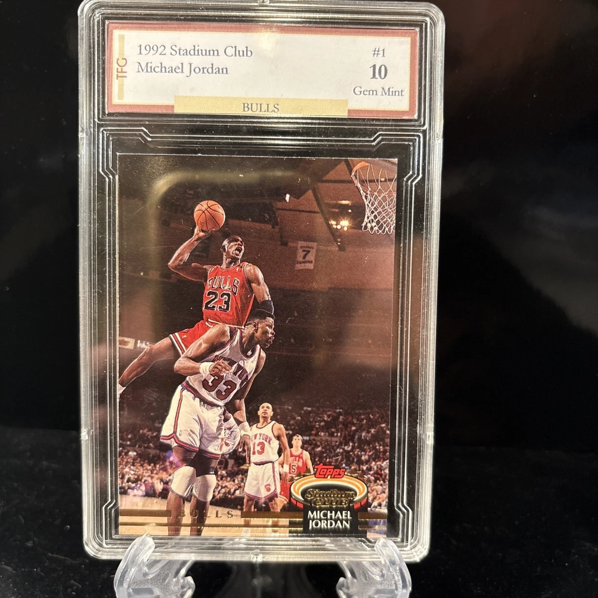 Michael Jordan Basketball Grade 10 1992-93 Season Sports Trading