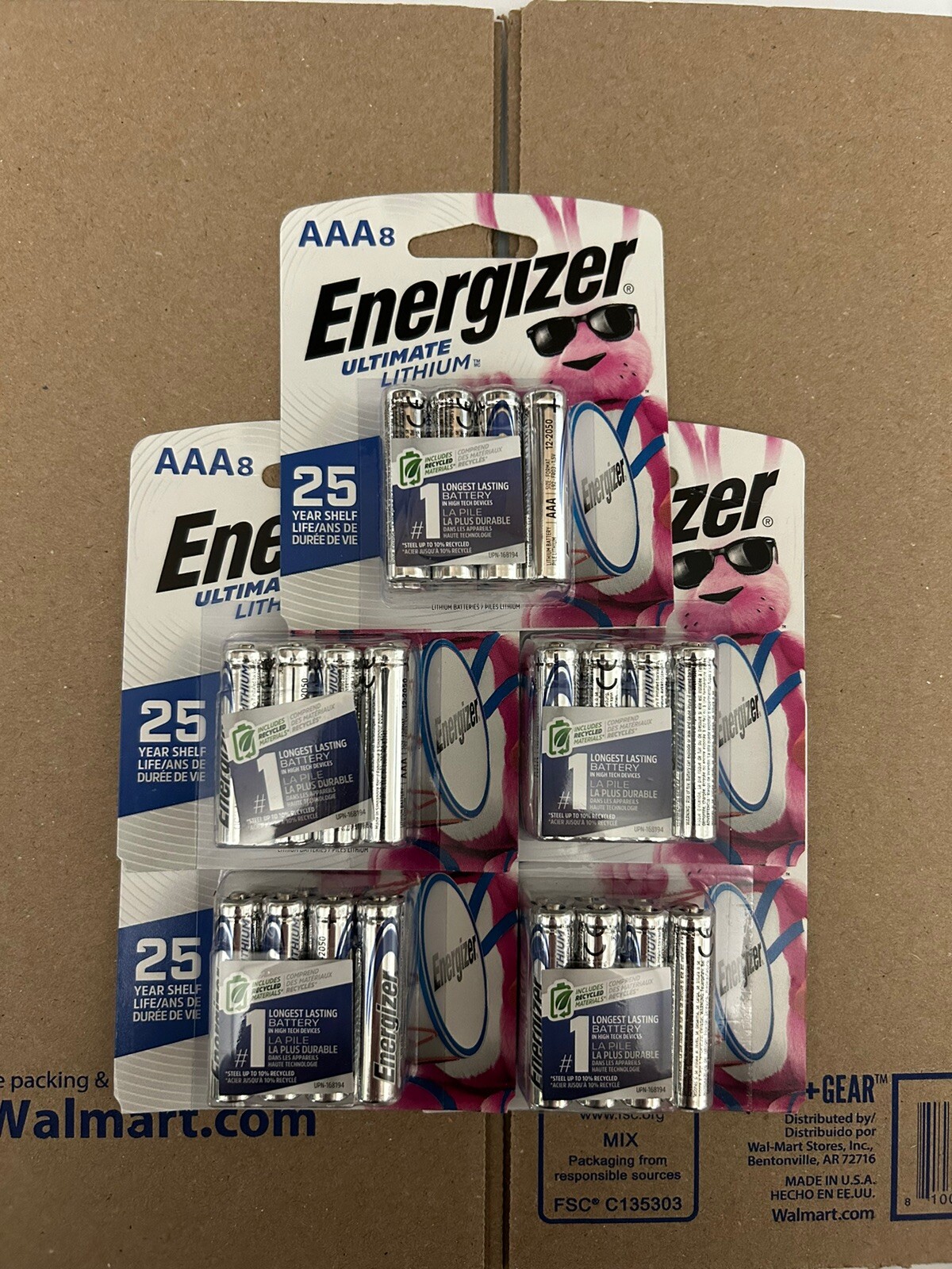 Energizer Ultimate Lithium AAA Batteries 40 Count-image