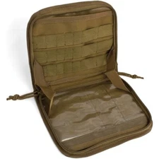 Red Rock Outdoor Gear MOLLE Admin Pouch Coyote With Water-Resistant Sleeves