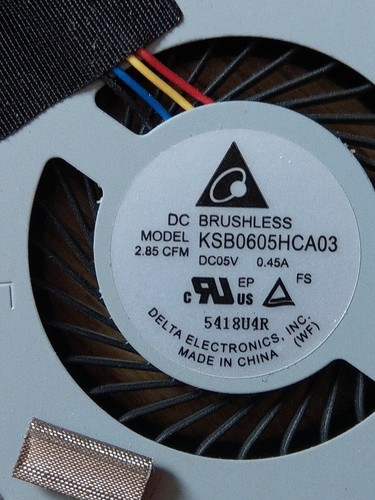 Dell Latitude E7250 Heatsink Cooling Fan 0J3M4Y - Afbeelding 4 van 4