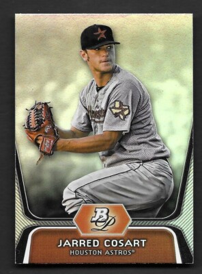 2012 Bowman Platinum Prospects Refractors #BPP81 Jarred Cosart Houston Astros