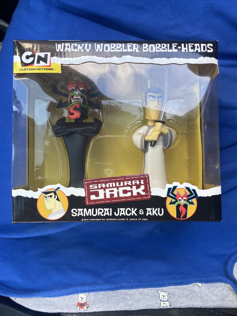 新品 Wacky Wobbler フィギュア 12体セット Funko Wacky Wobbler Set Cartoon Network - Samurai Jack & Aku