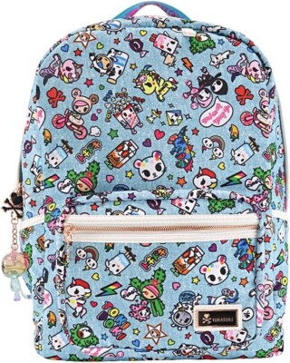 Tokidoki Denim Daze Backpack - Stylish and Spacious Bag for Everyday Adventures!