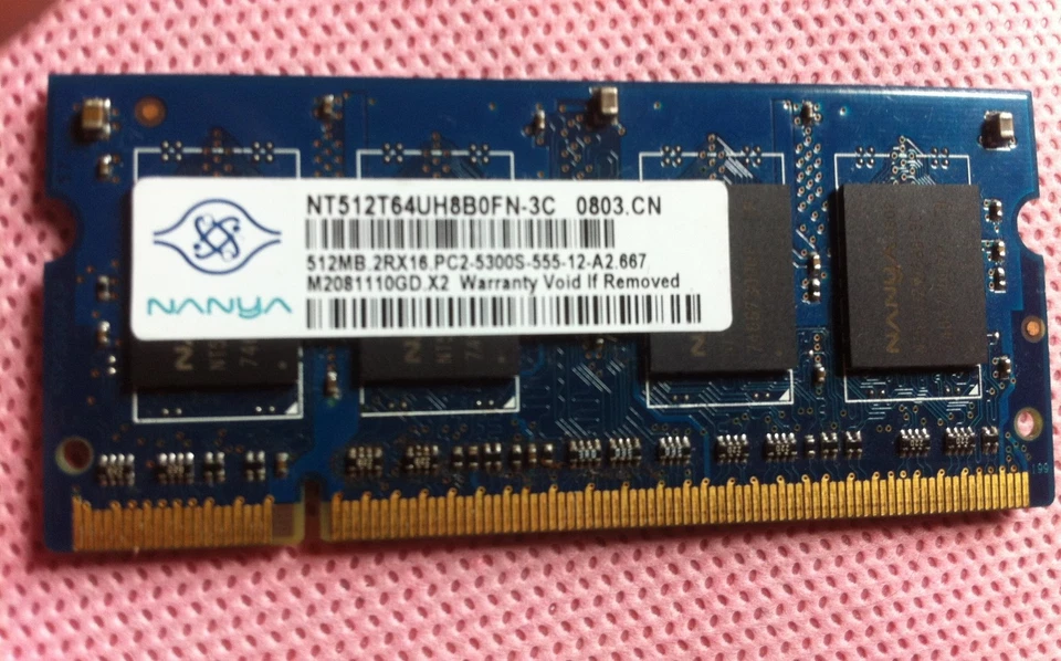 512MB PC2-5300s DDR2 533MHz 667 Mhz Laptop Memory Ram 200 Pin (Various Brand) - Image 2 of 4