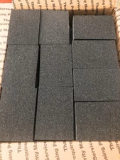 10 Pc Drywall Sanding Sponge Wet Dry Sandpaper Hand Sander Block Pad Medium Grit