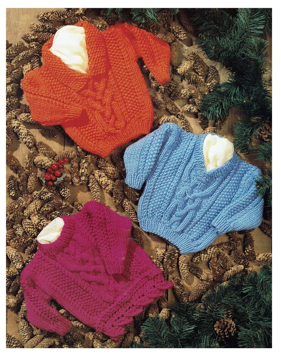 Baby sweater knit in the deals round