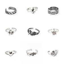 Zehenring Fußring Damen Fussschmuck  925 Sterling Silber z318