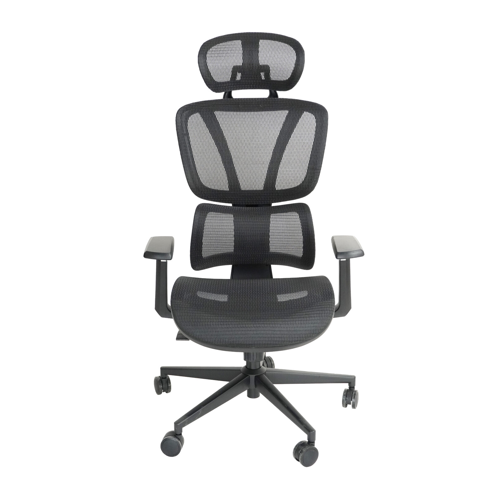 Ergonomic Mesh Office Chair with Adjustable Lumbar Support for Executive Desks-image
