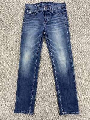 Buffalo David Bitton Girls Jeans Evan-X Slim Stretch Blue Size 14
