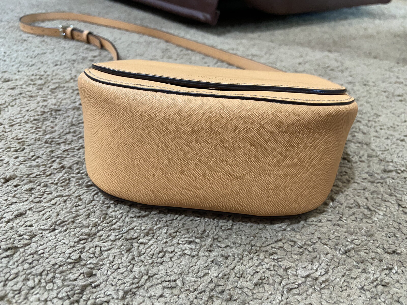 Henri Bendel W57th Mini Saddle Crossbody Bag in Gold … Gem