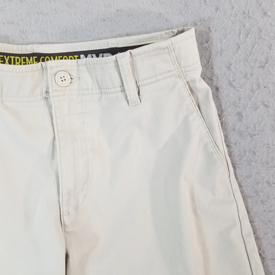 Lee Extreme Comfort MVP Pantalones Cortos Hombre 32x 9.5 Beige Confort Cintura Exterior Informal Foto 3 de 4