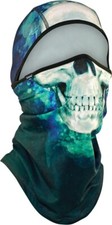 Zan Headgear WB4L414 Convertible Mens Paint Skull OSFM Balaclava