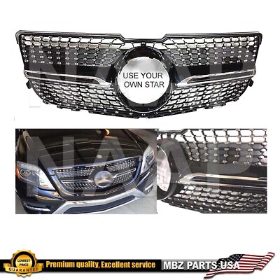 2013 2014 2015 GLK X204 Diamond Black Grille GLK350 GLK250 Panamericana New