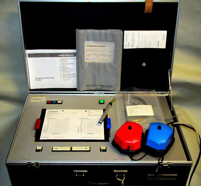 AT209 DORN Ton Audiometer DEFEKT BG Arbeitsmedizin Hausbesuch Hörgerätversorgung
