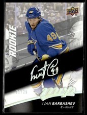 2017-18 Upper Deck MVP Super Script Ivan Barbashev Rookie 21/25 #231