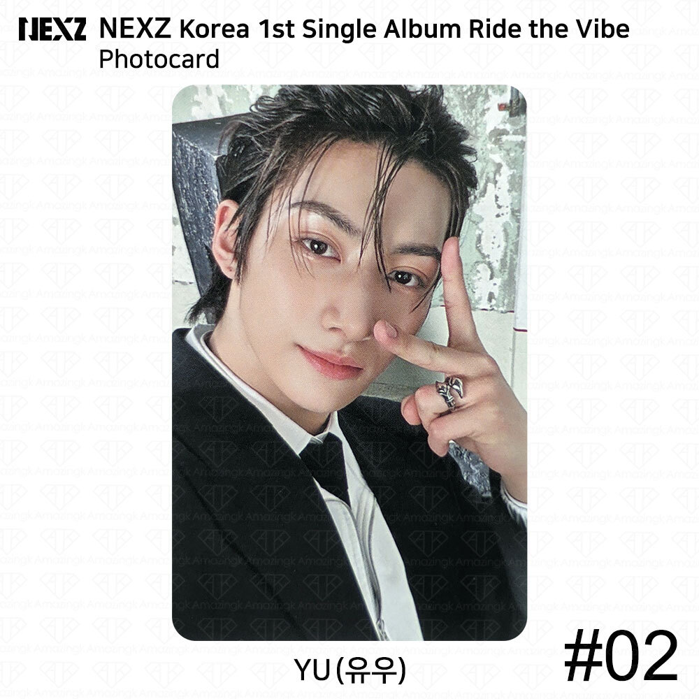 NEXZ Korea 1st Single Album Ride the Vibe Official Photocard NEXZ Korea 1st Single Album Ride the Vibe Official Photocard