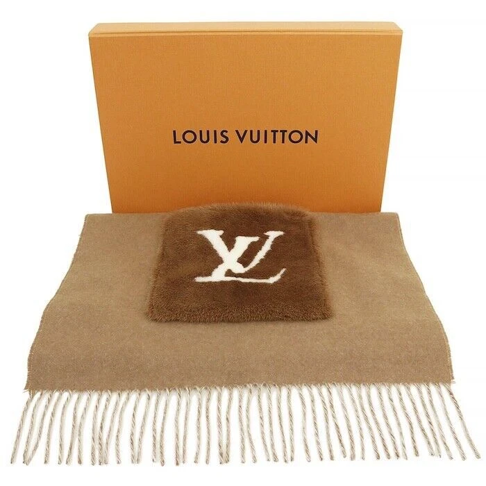 Lv shop mink scarf