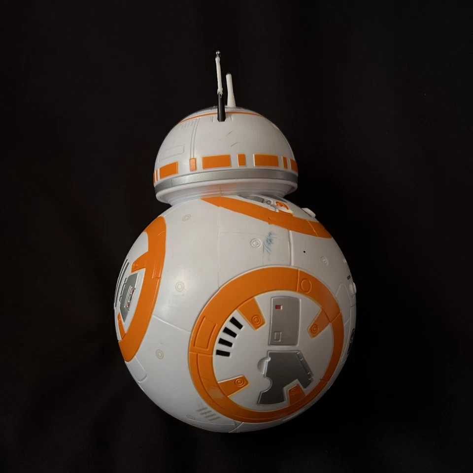 Star Wars Episodio VII El Despertar de la Fuerza Bombilla Botz BB-8 Reloj Despertador Naranja Blanco Foto 2 de 3