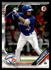 2019 Bowman Draft #BD-78 Leonardo Jimenez Toronto Blue Jays