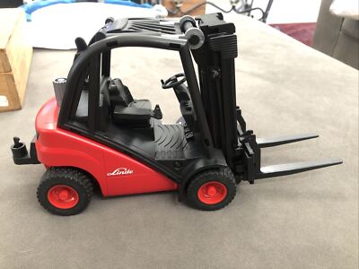 Bruder 1287/01 Linde Forklift 2004 Made In Germany (Used)