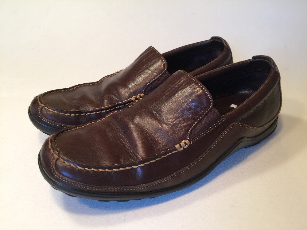 Cole Haan Tucker Venetian Loafers Size 10M Brown Slip On  display picture 3