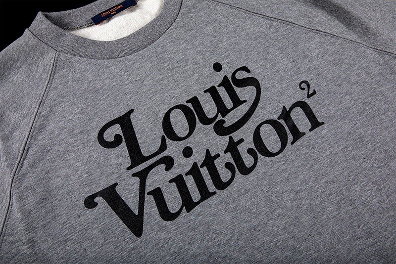 Louis Vuitton x Nigo Squared LV Sweatshirt Crewneck Gris Louis Vuitton x Nigo Squared LV Sweatshirt Crewneck Gris