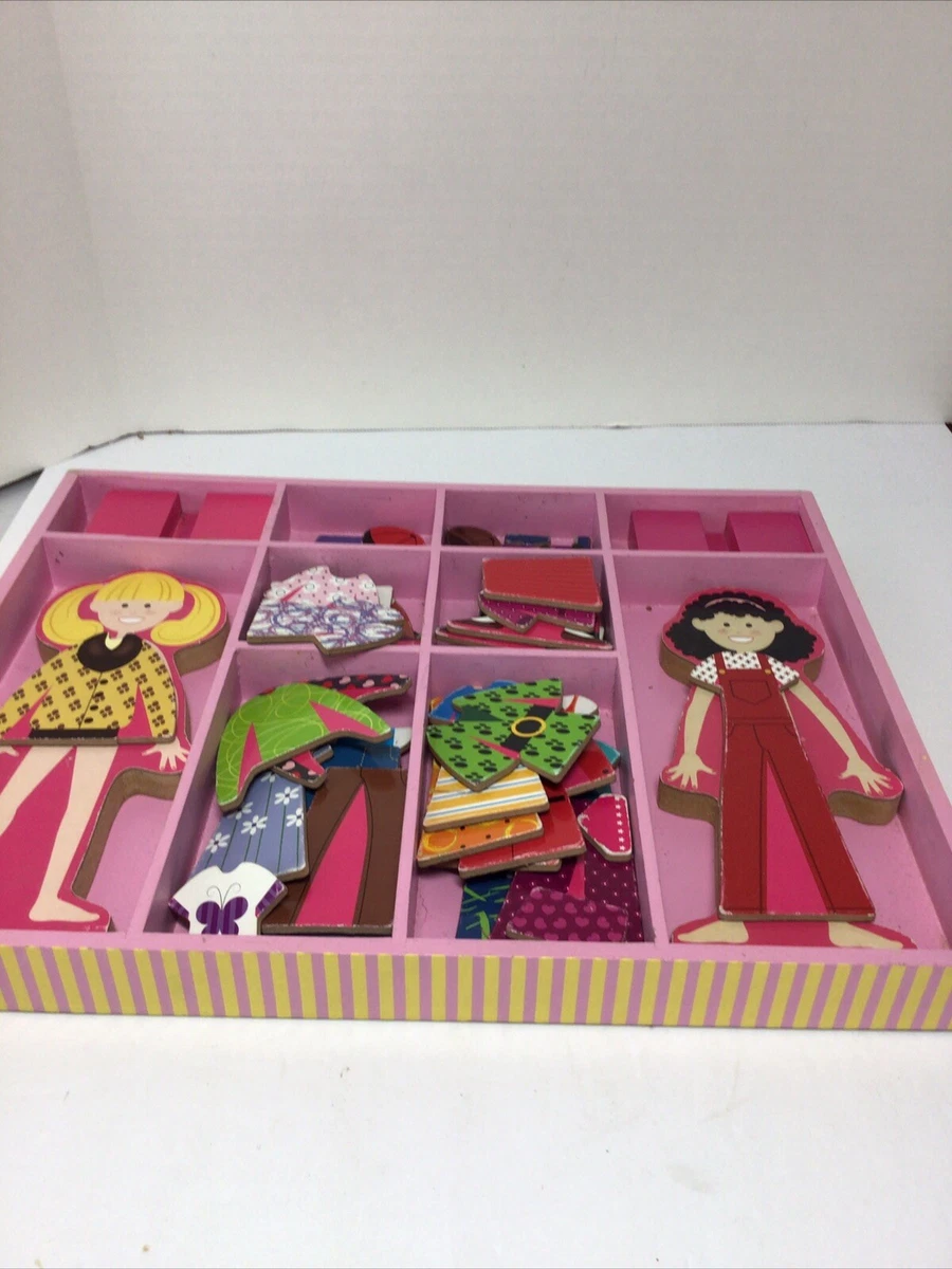  Melissa & Doug Abby and Emma Deluxe Magnetic Wooden