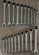 20pc Gearwrench Standard & Metric Ratcheting Combination Wrench Set New!