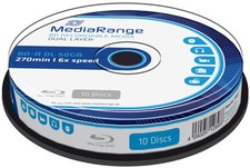 20 Mediarange Rohlinge Blu-ray BD-R Dual Laye...
