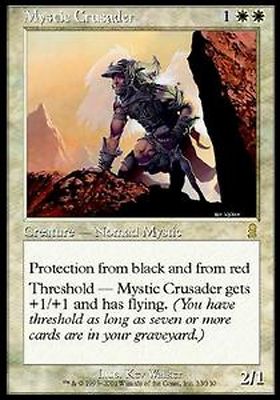 *MRM* FR/VF 4x Mystischer Heiliger Ritter / Mystic Crusader GOOD MTG ODY