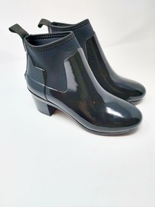hunter mid heel boots