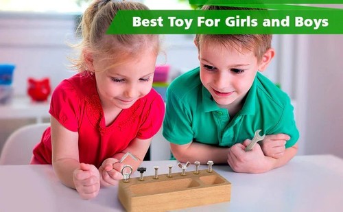 Montessori Screw Driver Board - Educational Toy for Toddler Basic Skills, 3+ - 第 11/12 張圖片