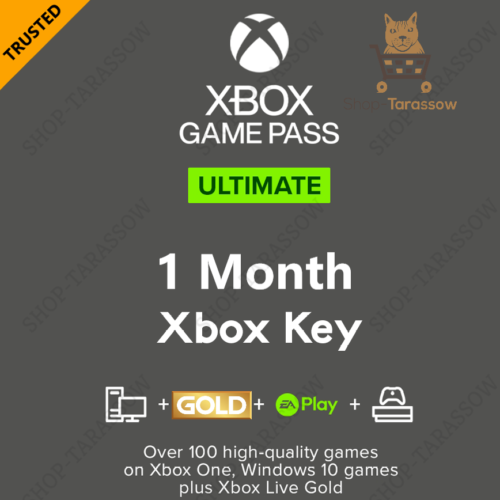 XBOX Game Pass Ultimate 1 Month & XBOX Live Gold Membership (30 days) - Picture 1 of 1