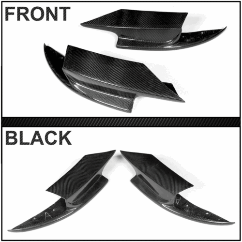 Für BMW 5er F10 M5 11-17 Carbon Front Stoßstange Splitters Flaps Lippe Spoiler - Bild 10 von 10