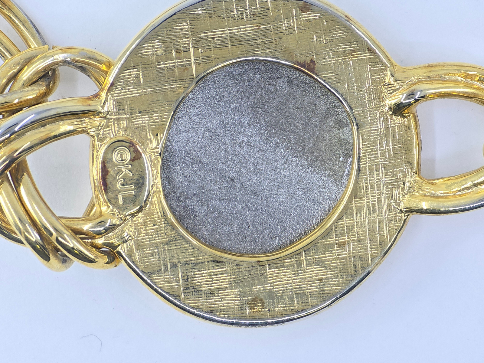 VINTAGE KENNETH JAY LANE ANCIENT ROMAN COIN GOLD … - image 13