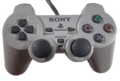Sony PlayStation DUALSHOCK Manette Analogique - Grise (SCPH-1200