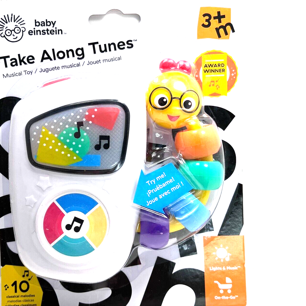 Baby Einstein Radio Music Box Interactive Take Along Tunes Ages 3