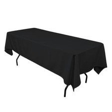 10 pack 60" 126" Seamless 100 Polyester Tablecloths 25 COLORS Wholesale Wedding