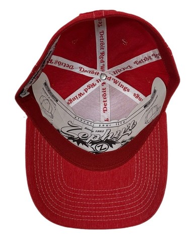 Zephyr NHL Detroit Red Wings RARE “Closer” Curved Bill Stretch Fit Hat BRAND NWT - Picture 6 of 6