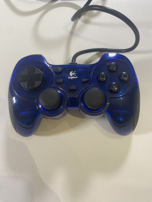 Logitech Precision Controller ( Model G-UG15 ) USB Wired / used clean dark Blue