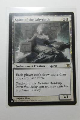 MTG Spirit of the Labyrinth x1- -The List-Pack Fresh | eBay
