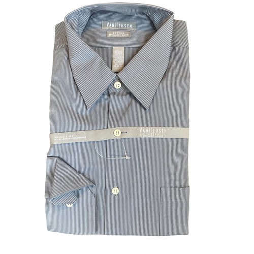 Van Heusen Mens Dress Shirt Size 16-16 