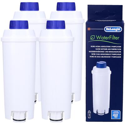 4x Wasserfilter für die Kaffeemaschine DeLonghi ECAM Prima Donna S DLS C002