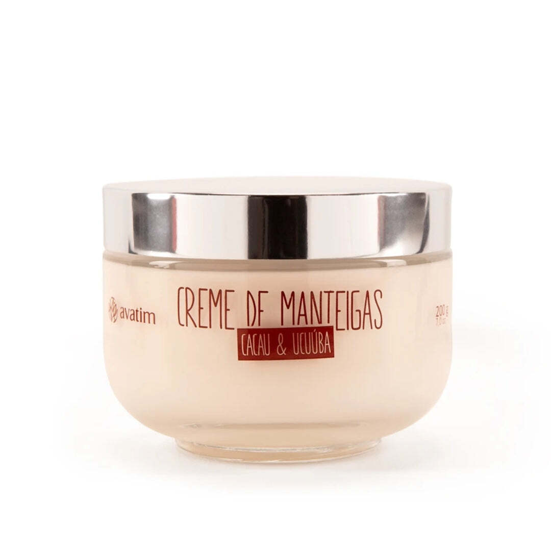 Ucuuba Cocoa Butter Cream Deep Moisturizing Body Skin Care 200g Avatim