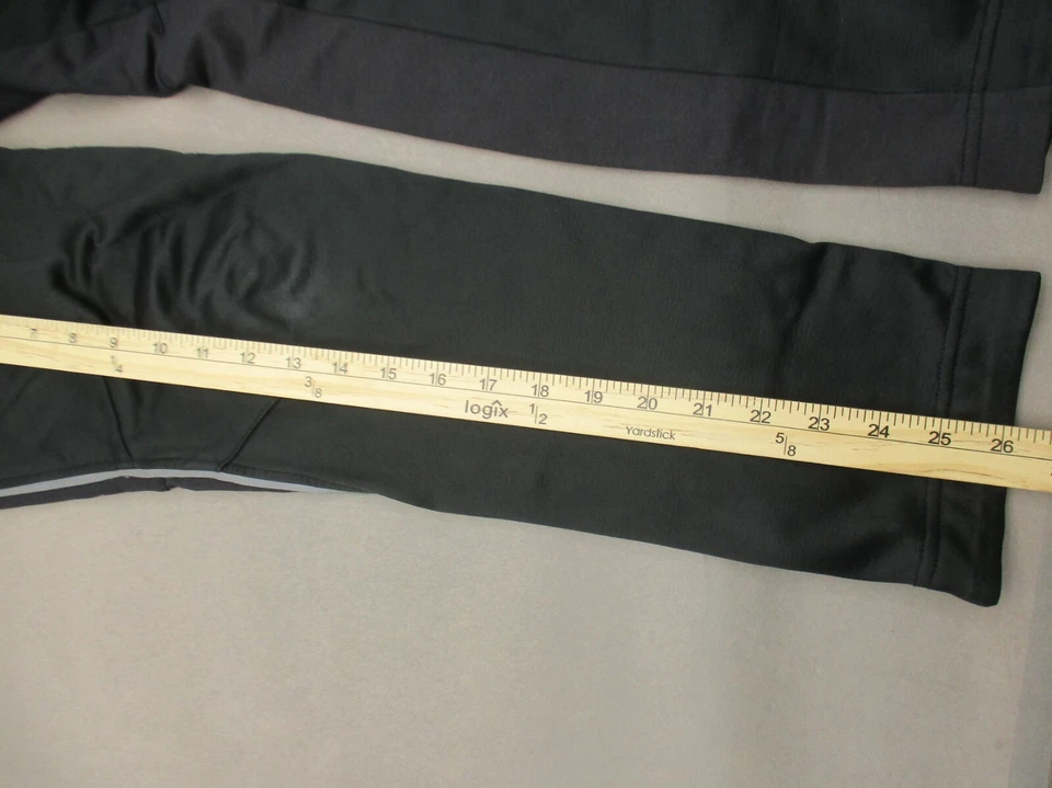 NOVARA Size M Mens Stretch Waist Back Pocket Pull On Leg Zip Cycling Pants 056 - Image 4 of 4