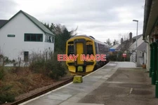 PHOTO  PLOCKTON RAILWAY STATION A CLASS 158 UNIT 158715 TRAIN DEPARTS PLOCKTON F