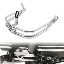 Rear Mudguard Rail Trim Bumper For Harley Electra Glide FLHTCU Road King FLHR