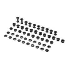 Losi Body Button Set Baja Rey 4 inches x 4 x 0.6 inches, Multicoulored