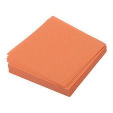 100 Blatt Origami Papier beidseitig dunkelorange 7 x 7 cm Quadratblatt
